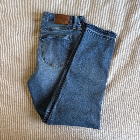 Lucky Brand Lolita raw hem skinny jeans - Picture 1 of 8
